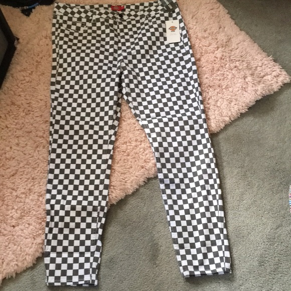 Dickies checkered jeans. New with tags. Size 19 - Picture 1 of 4